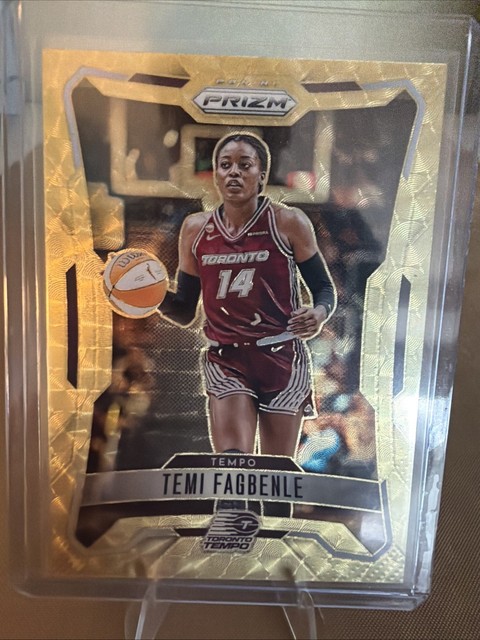 2026 WNBA Prizm - Temi Fagbenle #32 - Gold Vinyl 1 Of 1 🔥🔥🔥