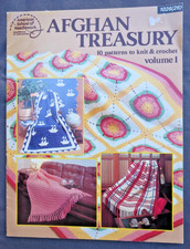 Afghan Treasury 10 patterns to knit crochet volume 1, ASN 1026 26