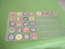 1984 7- 11 Slurpee Baseball Super Star Sports Coins Complete Set 1-24 E central
