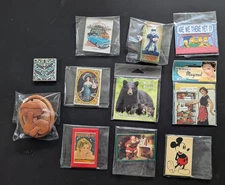 Magnet Collection Pepsi Cola Cracker Jack Mickey Mouse Santa Claus Lot of 11