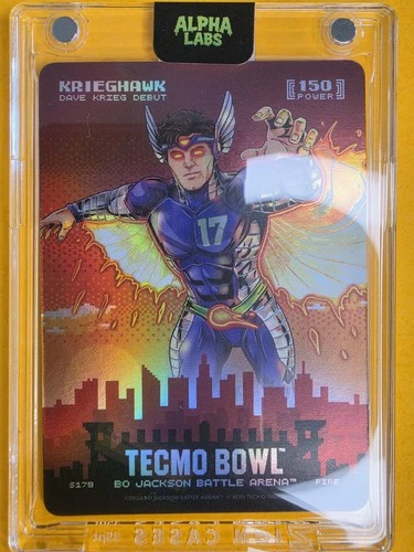 2026 Bo Jackson Battle Arena Tecmo Bowl Skyline Fire Krieghawk S179