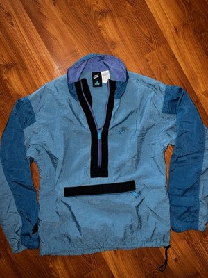 vintage nike acg windbreaker 1/2 Zip  jacket