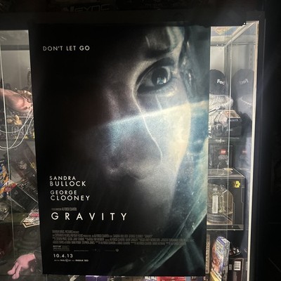 GRAVITY MOVIE POSTER Original 27x40 SANDRA BULLOCK Final Style One Sheet