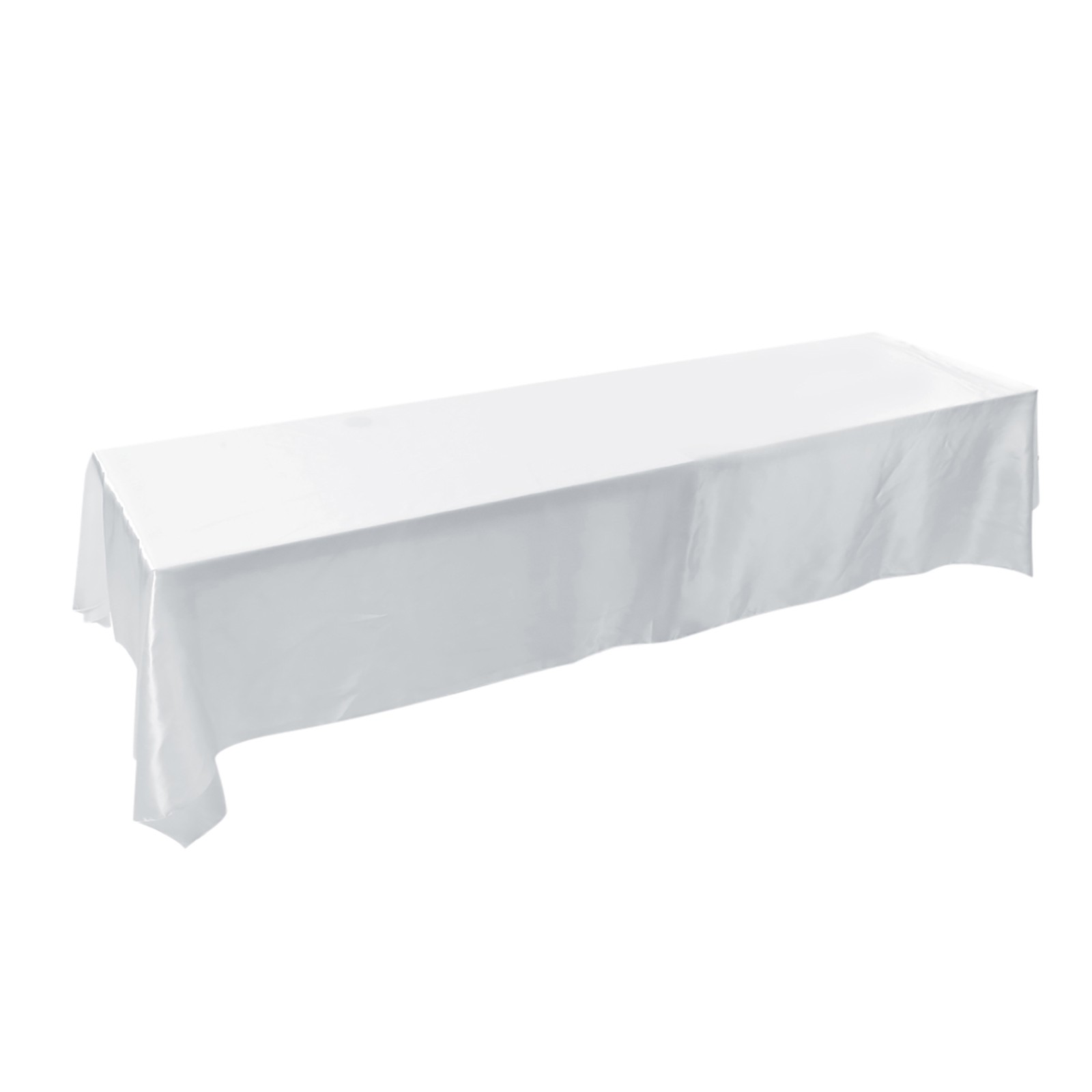 ↑Hotel Restaurant Banquet Tablecloth 145*320cm (White)