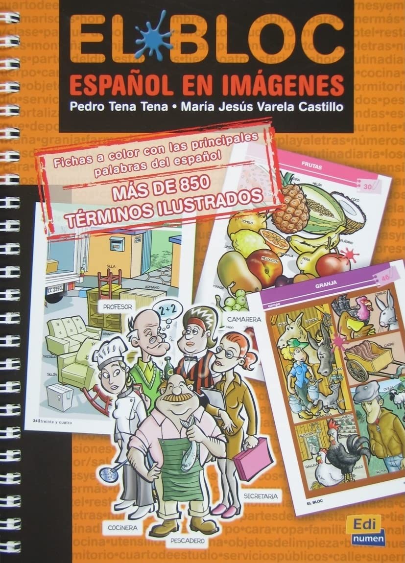 El Bloc. Espanol en imagenes. Tena, Varela-Castillo New** - Image 2