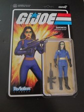 G.I. Joe Super7 ReAction Figure GI Joe Baroness Intelligence Officer Minty Card