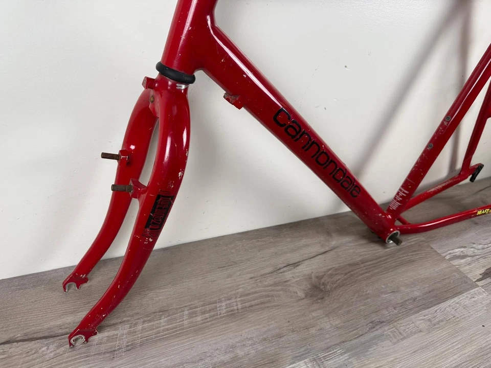 Juego de cuadro de bicicleta de montaña Cannondale M700 vintage 62 cm Foto 3 de 4