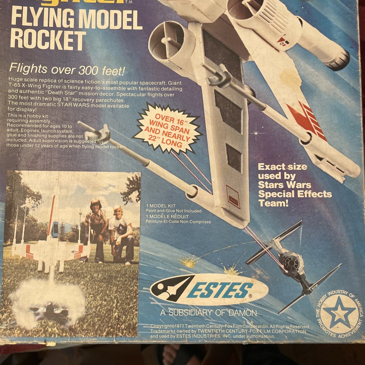 Star Wars Super Estes X-wing Fighter Kit #ea87cc | eBay