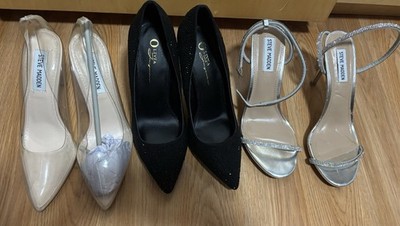 Steve Madden & Olivia Jaymes Lot Woman s Heels Size 8