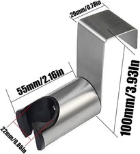 Stainless Steel Bidet Sprayer Holder for Toilet Attachment, Bathroom Hanging