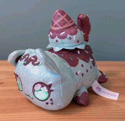 Aphmau SPARKLE Mintgrün Eiskatze Sonderedition 2025 6 Zoll MeeMeow Plüsch