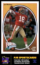 Joe Montana 1991 Upper Deck #8 San Francisco 49ers Football Heroes: Joe Montana