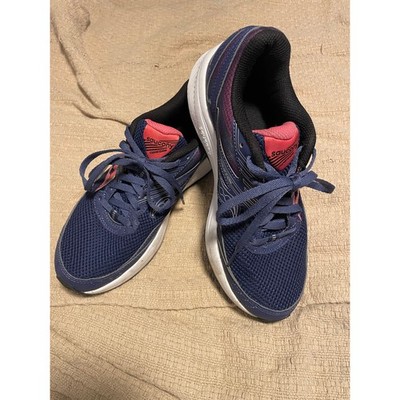 Saucony Cohesion blue and pink sneakers size 8