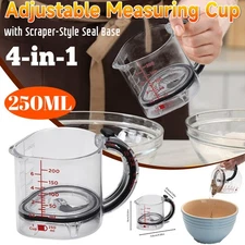 4-In-1 Adjustable Measuring Cup Multi-Functional Measuring Cup 