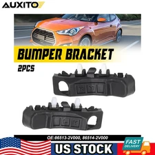 Left & Right Side Front Bumper Bracket Pair for 2012-2017 Hyundai Veloster