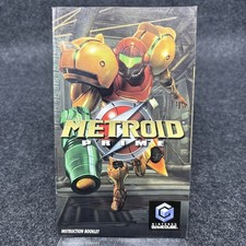 Metroid Prime Manual Only GameCube - Authentic Great Condition