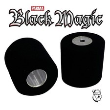 M014 - 1/24 PARMA BLACK MAGIC Medium .410" Full Hub .840" Dia. x .810" W TIRES