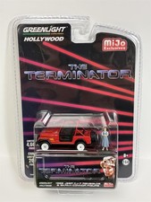Greenlight Jeep Cj-7 Renegade Open With Sarah Connor Figure 1983 The Terminator 1:64 51211
