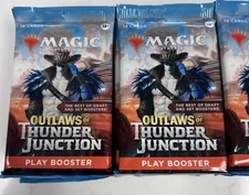MTG Outlaws of Thunder Junction - Play Booster Pack 12 Pack Lot