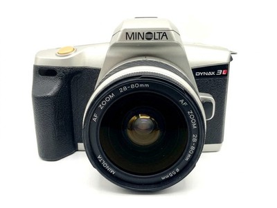 Minolta Dynax 3L + Minolta 28-80mm f/3.5(22)-5.6D Kit Set Analog SLR 35mm