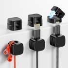 Kabelhalter Kabelclips 6 Stück Kabelmanagement Magnetische Selbstklebend Kabe...
