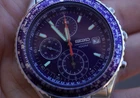 Vintage Seiko Flightmaster Pilot Chronograph 100M (7T92-0CF0) - Fit 17cm Wrist