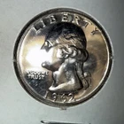 1962 WASHINGTON SILVER QUARTER PROOF