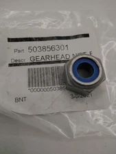 Husqvarna Jonsered brushcutter gearhead nut NEW OEM # 503856301
