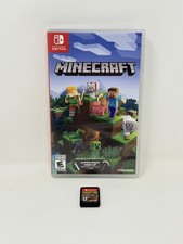 Minecraft Nintendo Switch Video Game (Original Case & Cartridge) Tested