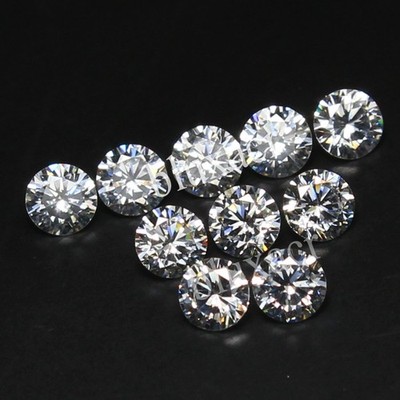 Natural DE Color VVS1 Clarity Brilliant Cut 1.50 MM Round Diamond 10 Pc Lot Bx01
