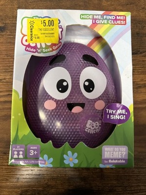 The Eggcellent Hide 'n' Seek Game Light Up Singing Egg What Do You Meme