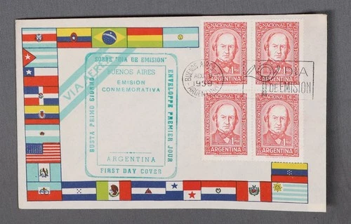 MayfairStamps Argentina FDC 1959 Block National Congress of Physiological Scienc