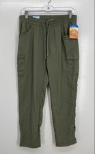 Columbia Women's Cypress Green Straight Leg Omni-Shade Pants - Size S NWD