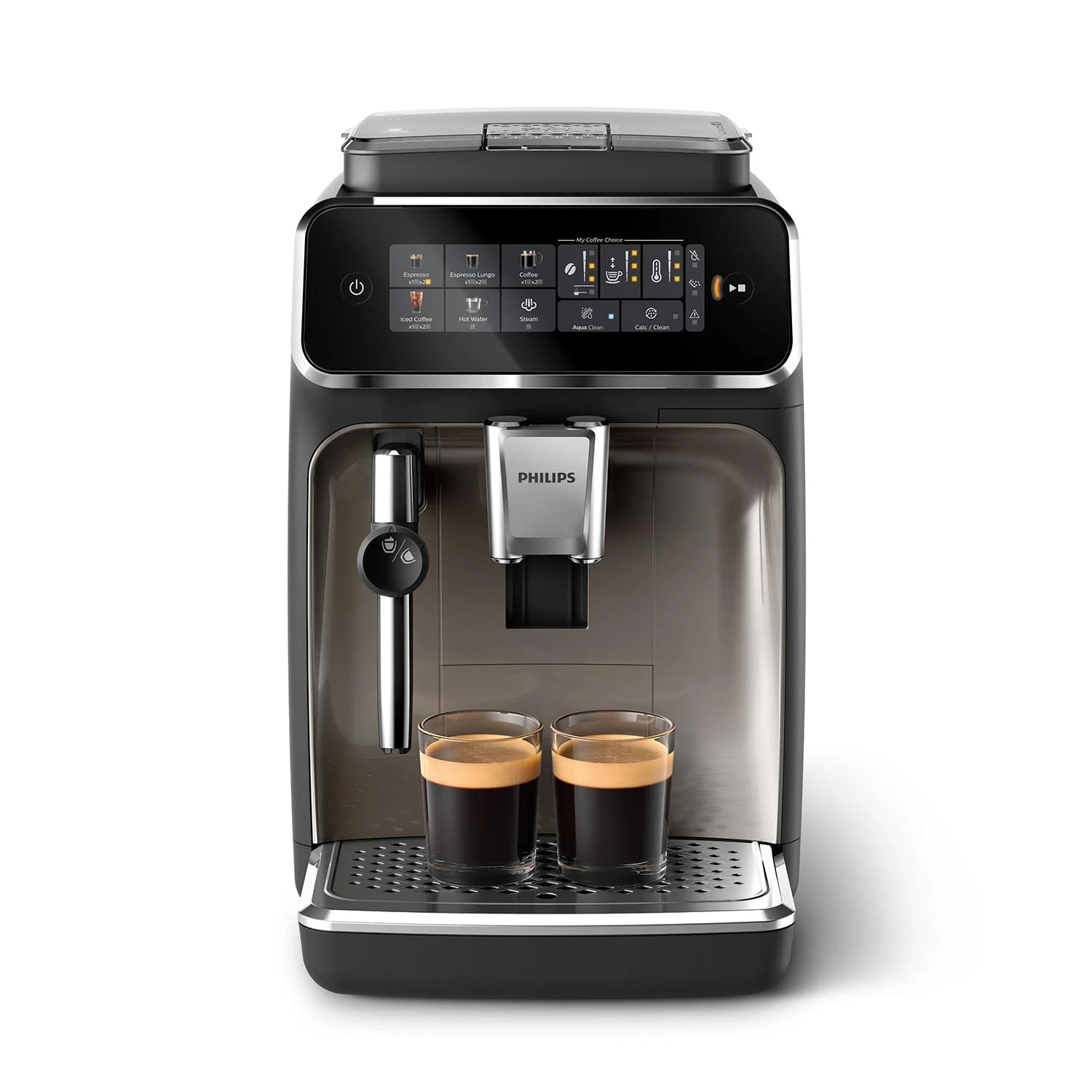 PHILIPS 3300 Series Fully Automatic Espresso Machine - 5 Hot & Iced drinks, 40%
Opens in a new windo