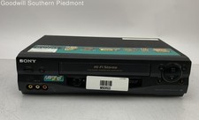Sony SLV-N55 Video Cassette Recorder - Tested