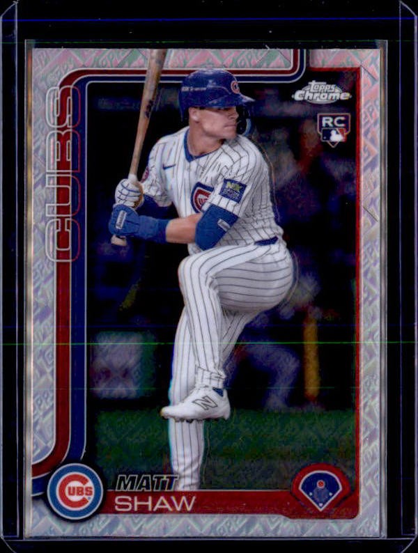 2025 Topps Chrome Logofractor Edition #219 Matt Shaw