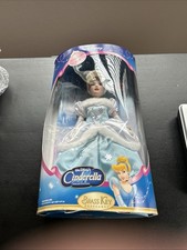 Disney Princess Cinderella Special Edition Porcelain Doll Brass Key Keepsakes