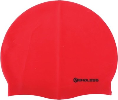 Endless EL-1019RED Waterproof Swim Cap - Red (el1019red)