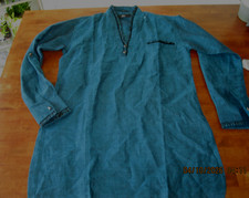 NWOT CRU XL 42CM Sherwani Kurta For Men BLUE/GREEN