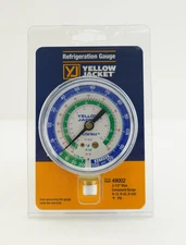 NEW Refrigeration Gauge Yellow Jacket 49002 r-12 r-22 r 502