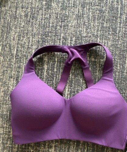 Chantelle Sport High Impact Wirefree Bra Small Purple