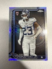 2025 Topps Chrome Football Lightboard Logo Refractor SP Kevin Winston Jr 1:248