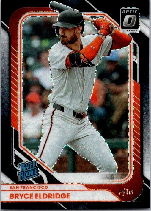 2026 Donruss  Optic Circles Prizm Bryce Eldridge #46 SF Giants