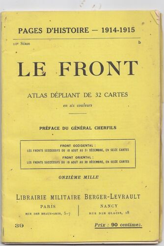 C201-1 G.M. Atlas French at Der Evol.dei FRONTI1914/15 - Picture 1 of 1