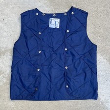Vintage 80s Ocean Pacific OP Vest Men s Medium WeatherWear Navy Puffer Weather 3