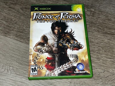 Prince of Persia The Two Thrones Microsoft Xbox Complete CIB Authentic