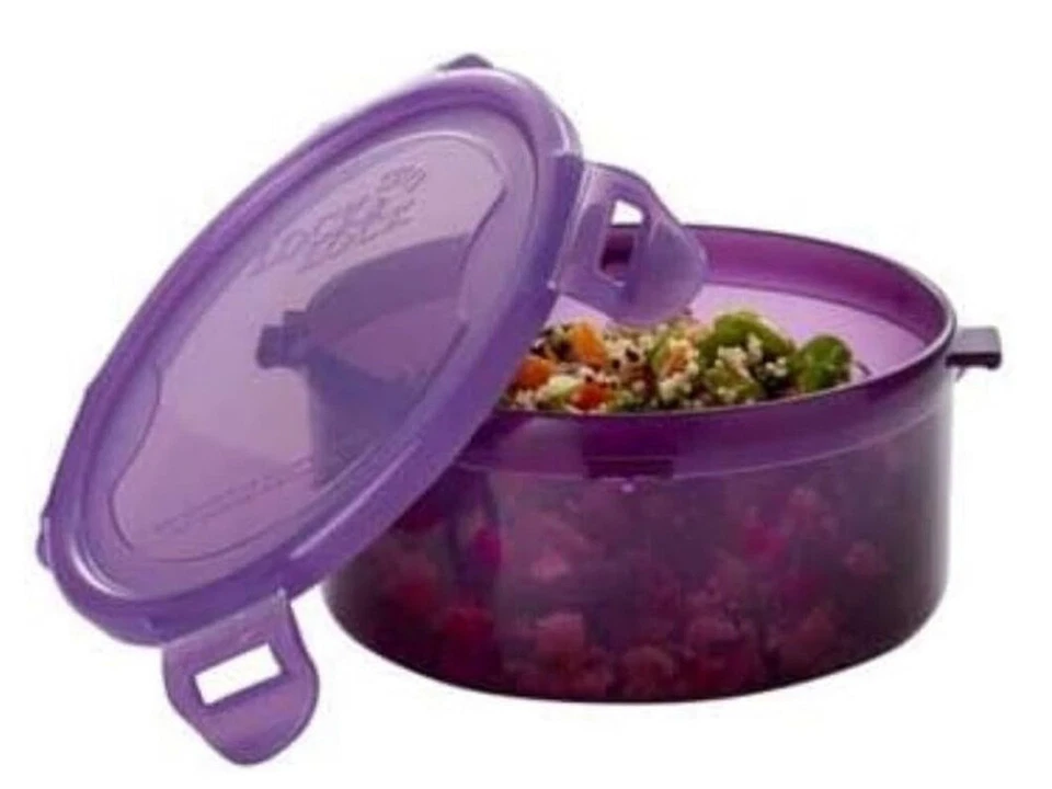 LocknLock Eco Food Airtight Containers Food storage box with Lid- Round 600ml - Image 3 of 4