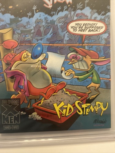 The Ren And Stimpy Show #7 Cgc 9.6 Marvel Comic - Picture 6 of 17