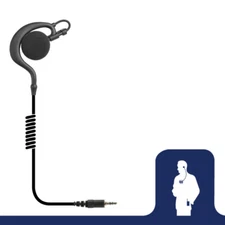 Radio Earpiece, 3.5mm Threaded Rabbit Listen Only EP3ACLS by Earphone Connection