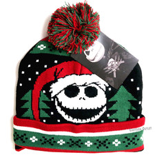 Disney The Nightmare Before Christmas Jack Skellington Beanie Hat NWT